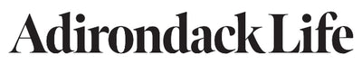 Text 'Adirondack Life' in black on a white background