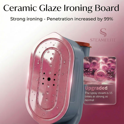 SteamerPro Portable 2-in-1 garment steamer and iron