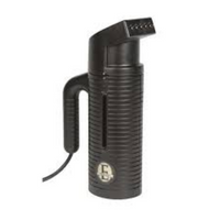 Black handheld steamer on a white background with text 'Other Sloppy Steamer'.