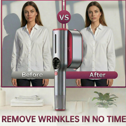 SteamerPro Portable 2-in-1 garment steamer and iron