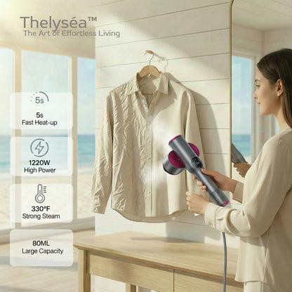 SteamerPro Portable 2-in-1 garment steamer and iron